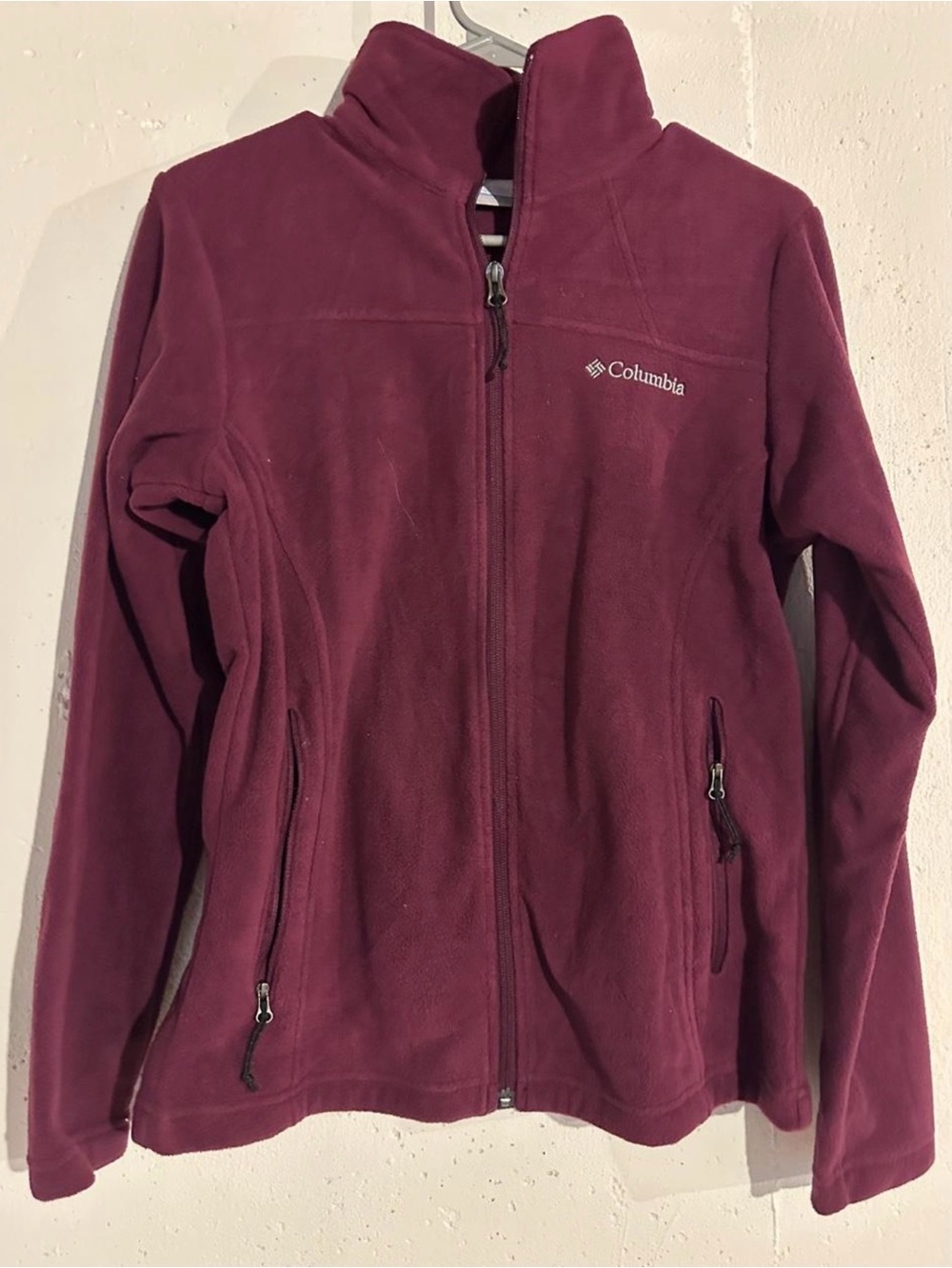 Columbia Benton Springs Full-Zip Fleece Jacket in Purple